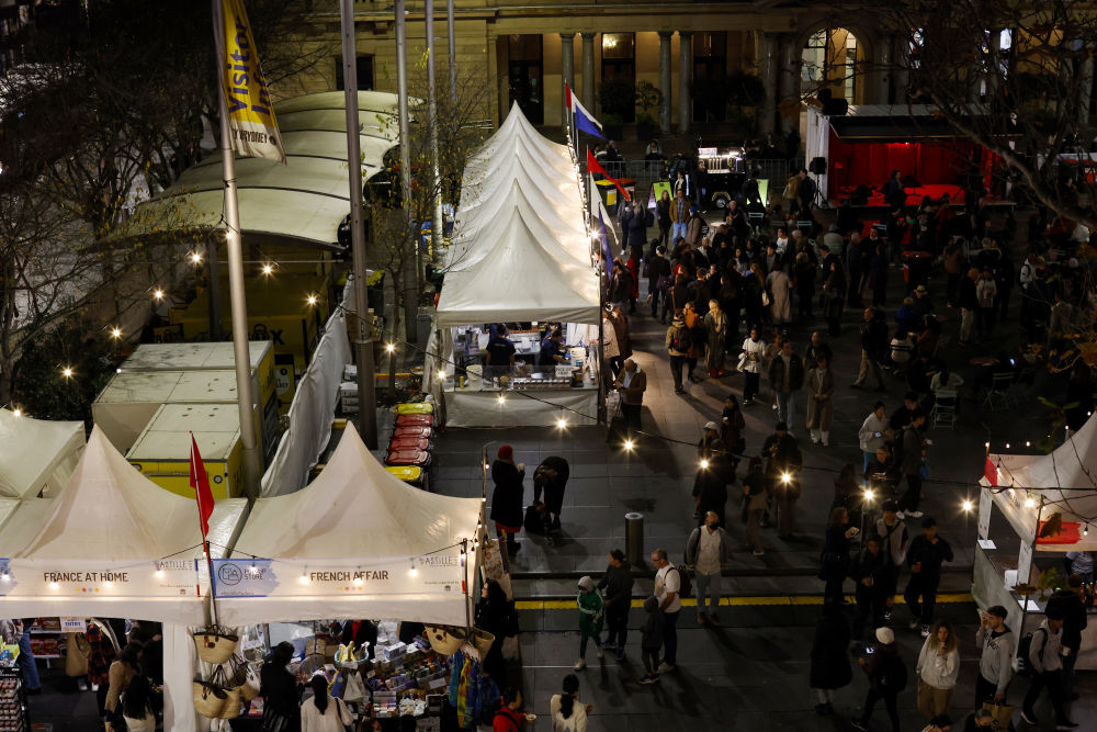 在悉尼海港感受法国风情