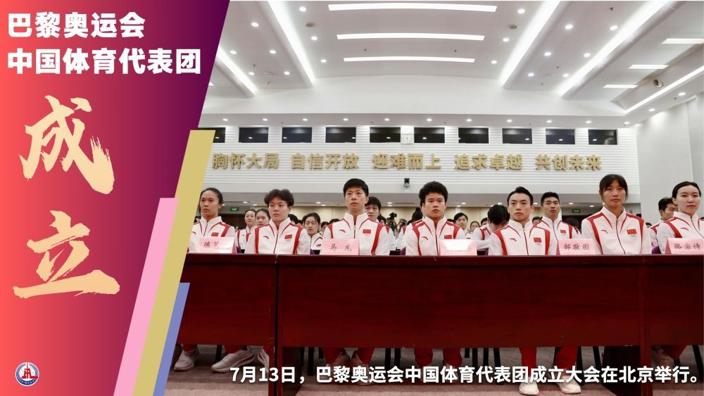 海报丨716人！巴黎奥运会中国代表团阵容来了！