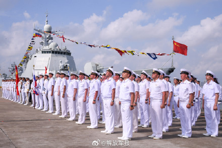 中俄“海上联合-2024”军事演习开幕