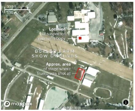 多角度地图还原特朗普枪击案现场