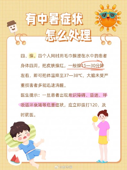 伏天将至！关于预防中暑的知识你掌握了吗？