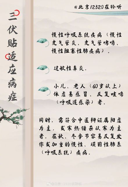 明天入伏 你的养生搭子三伏贴即将上线