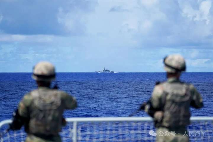 大图来了！中俄海军开展第4次海上联合巡航