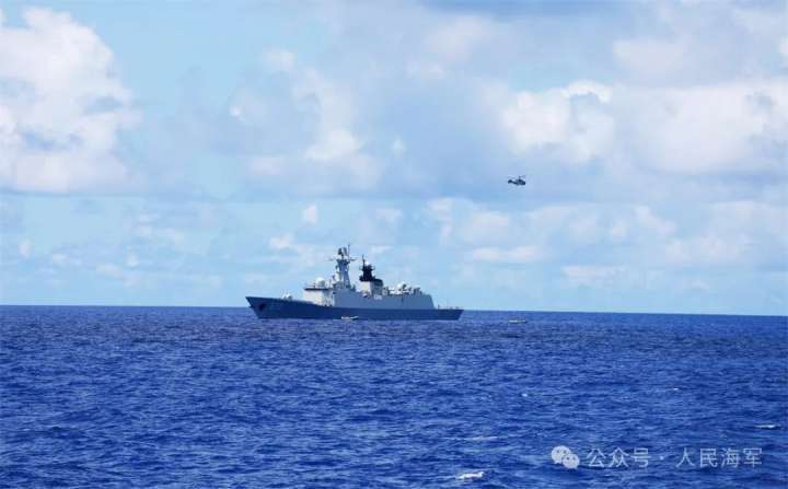 大图来了！中俄海军开展第4次海上联合巡航