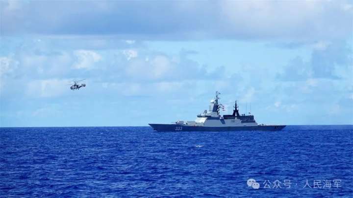大图来了！中俄海军开展第4次海上联合巡航