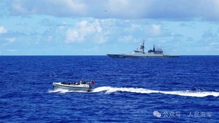 大图来了！中俄海军开展第4次海上联合巡航