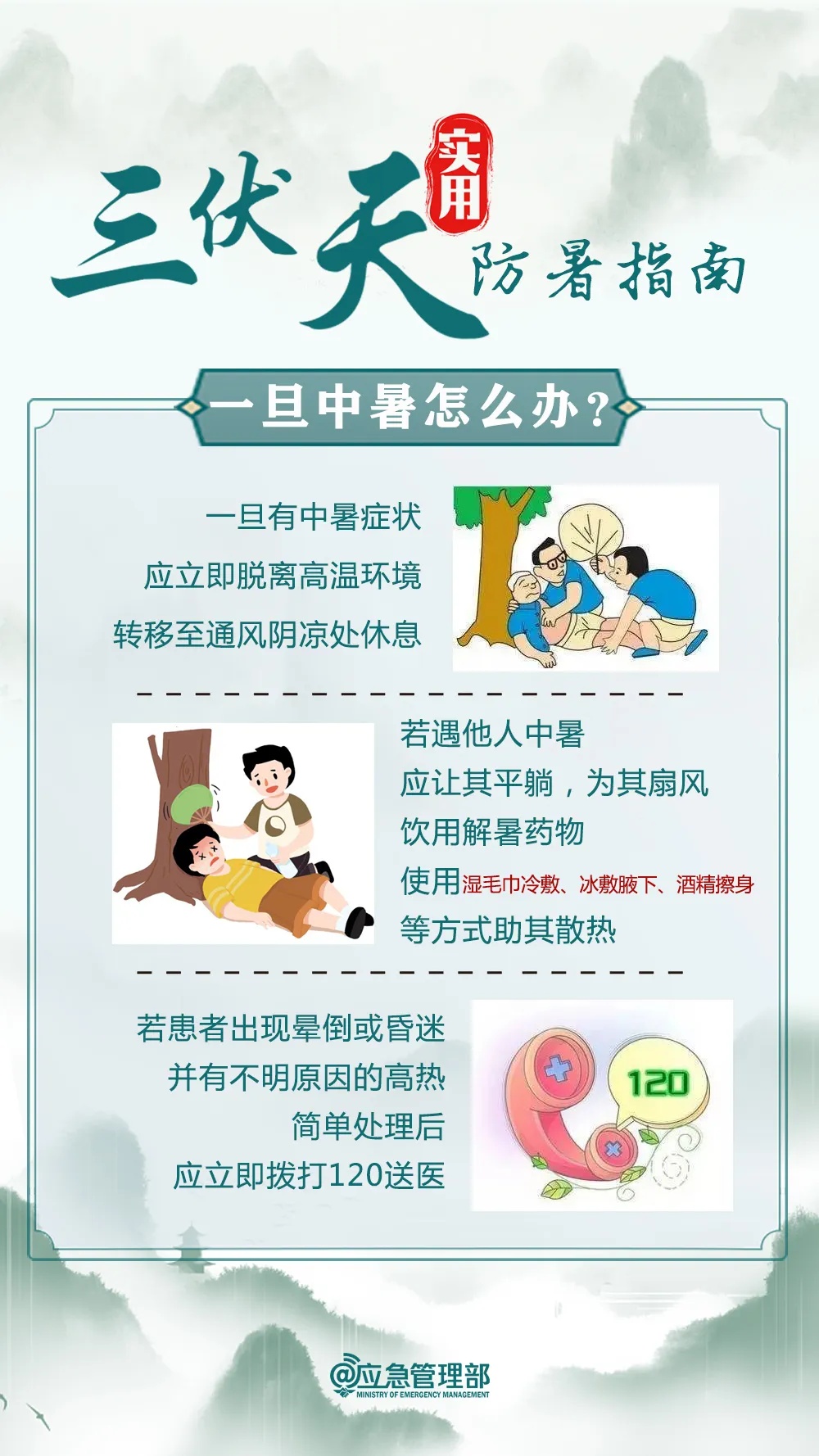 今日入伏 &nbsp;“三伏天”实用防暑指南来了！