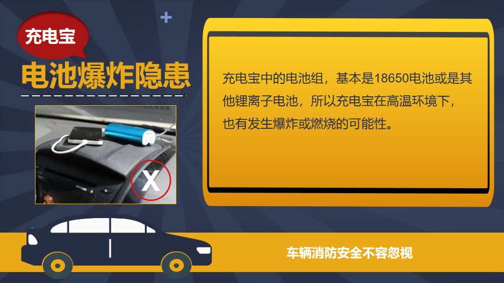 这些物品勿放车内 警惕高温下的汽车自燃风险！