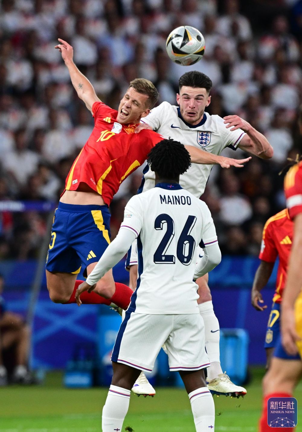 欧锦赛决赛：英格兰对阵西班牙