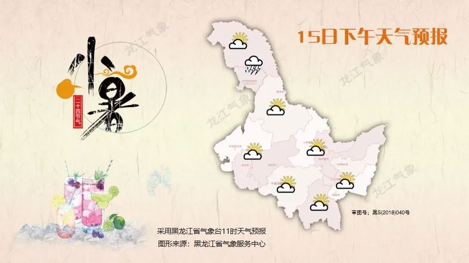 气温较高!注意防暑!黑龙江省气象台最新预报 气温较高!注意防暑!黑龙江省气象台最新预报