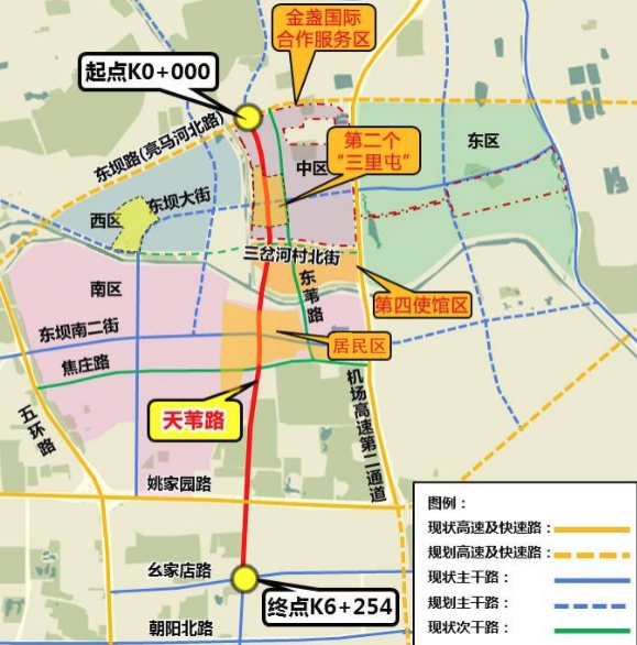 北京朝阳将再添一条主干路! 北京朝阳将再添一条主干路!