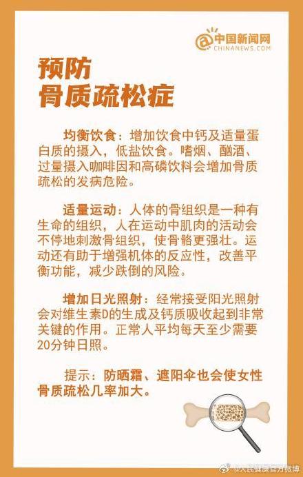 女生防晒过度患上骨质疏松 女生防晒过度患上骨质疏松