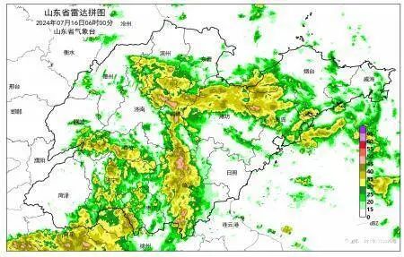菏泽已降中雨！鲁南和南部沿海今天有大雨局部暴雨或大暴雨，接下来天气→