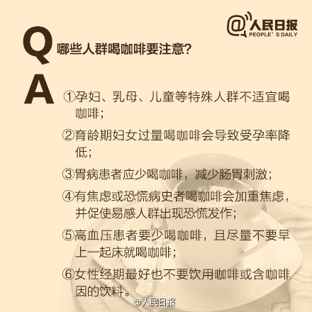 喝咖啡的这些事儿，你都知道吗？