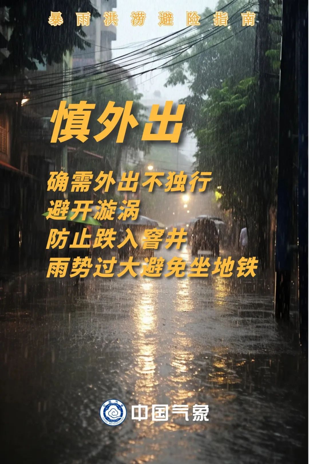 收到暴雨预警，要做什么？