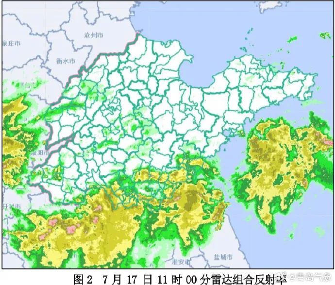 雨雨雨！今天下午到夜间，青岛局部有暴雨！这雨要下到……
