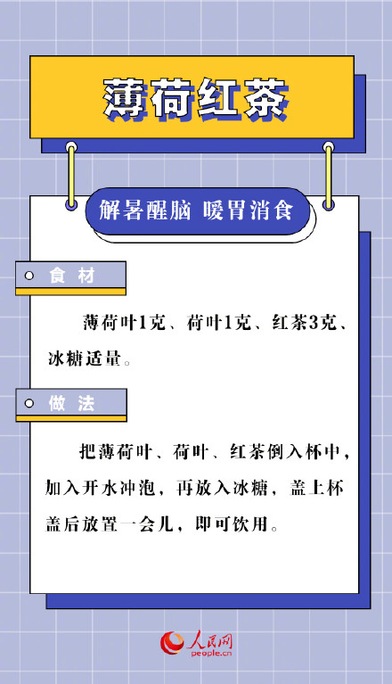 收藏！6种解暑祛湿茶教程