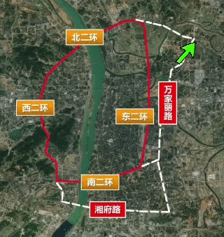 长沙喜提“2.5环”！一脚油门绕城一圈！