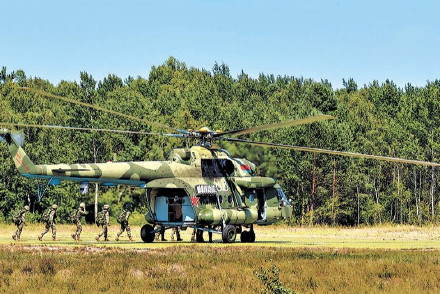 中白完成雄鹰突击2024陆军联训