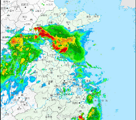 山东南部又成为强降雨核心区 山东南部又成为强降雨核心区