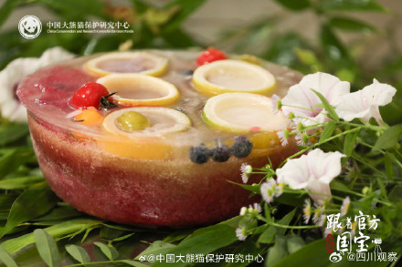 这是什么神仙熊生 熊猫生日季水果冰看馋了