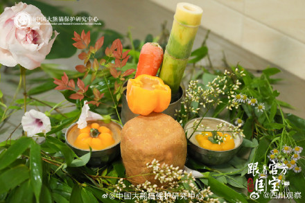 这是什么神仙熊生 熊猫生日季水果冰看馋了
