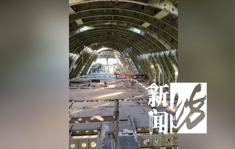 上海市区藏了一架波音747？尾翼断折，发动机、螺旋桨全无，不顾危险打卡者不少……