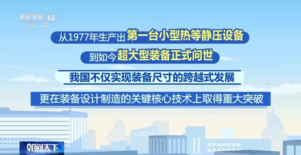 重大技术突破!这种超大型装备让材料性能更强大 重大技术突破!这种超大型装备让材料性能更强大