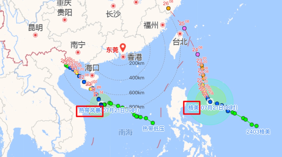 台风“派比安”即将登陆！明天东莞将有暴雨+8级大风