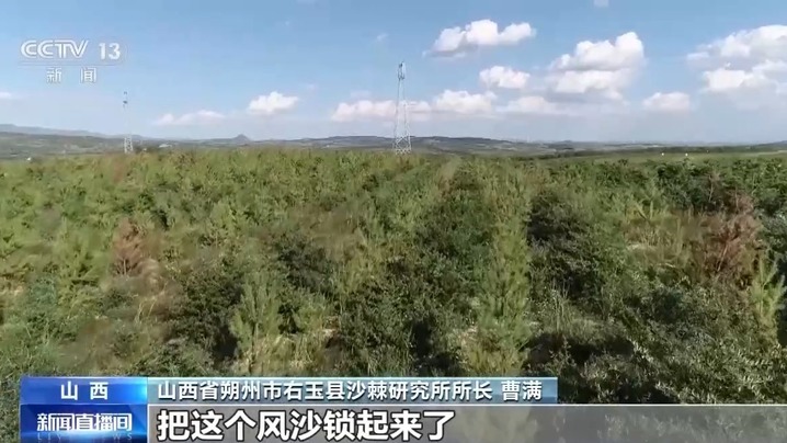 穿上“格子衫”、用上生物“面膜”……防风固沙有了新科技