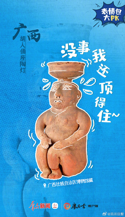 表情包大PK，“戏精”文物坐不住啦！