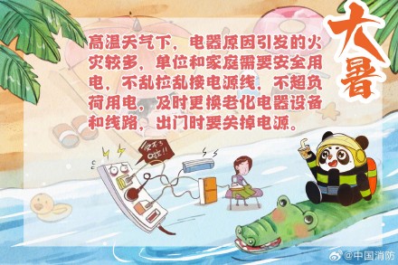 高温天电器防火要记牢