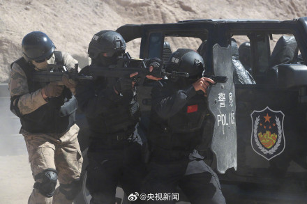 反恐协作2024演习在新疆举行