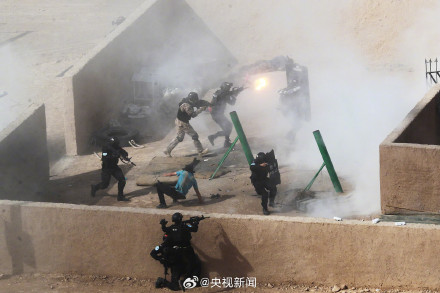 反恐协作2024演习在新疆举行