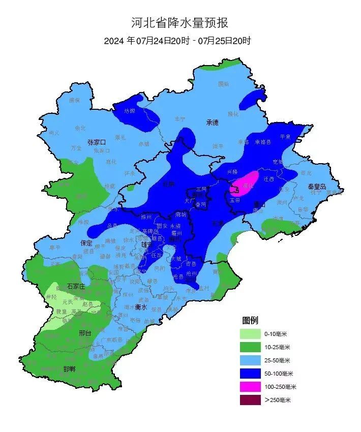 石家庄天气：中到大雨即将来袭