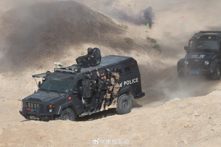 反恐协作2024演习在新疆举行