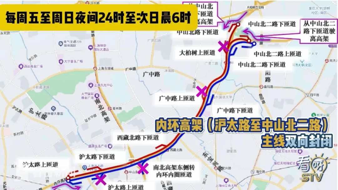 上海这里即将封闭！主要影响市中心这两个区，多路段交通将调整