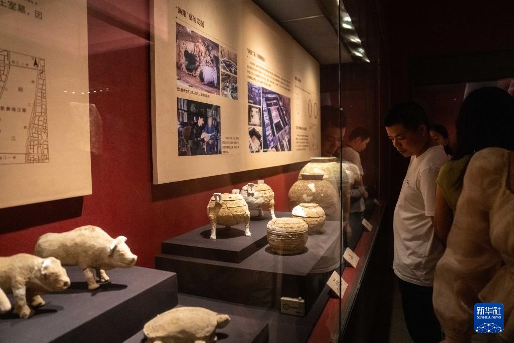 西汉“渔阳王后”特展亮相长沙博物馆 西汉“渔阳王后”特展亮相长沙博物馆