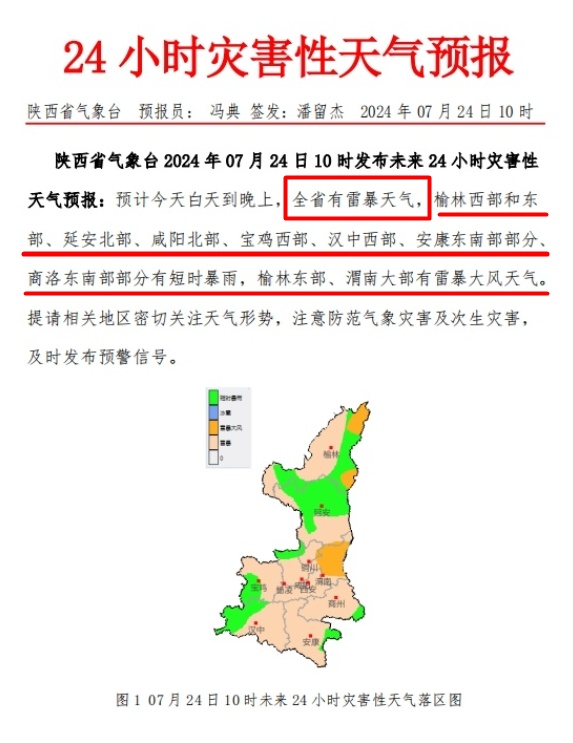 高湿度、强对流，今日强降雨持续！陕西重要提醒