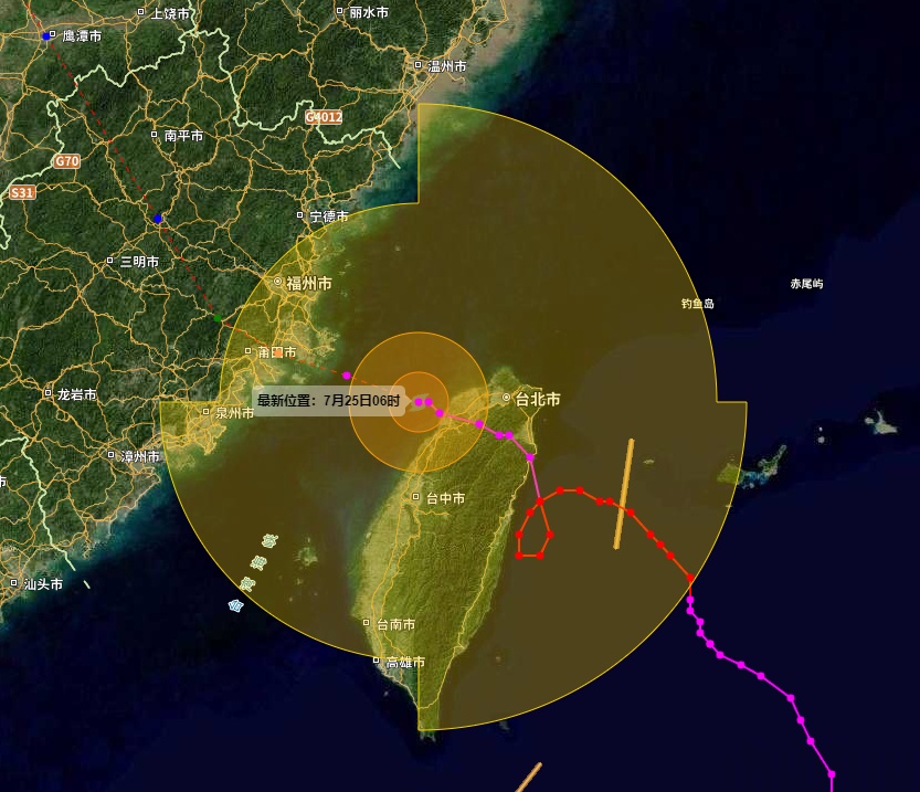 步步逼近!台风“格美”最新路径来了 福建多地宣布“三停一休” 步步逼近!台风“格美”最新路径来了 福建多地宣布“三停一休”