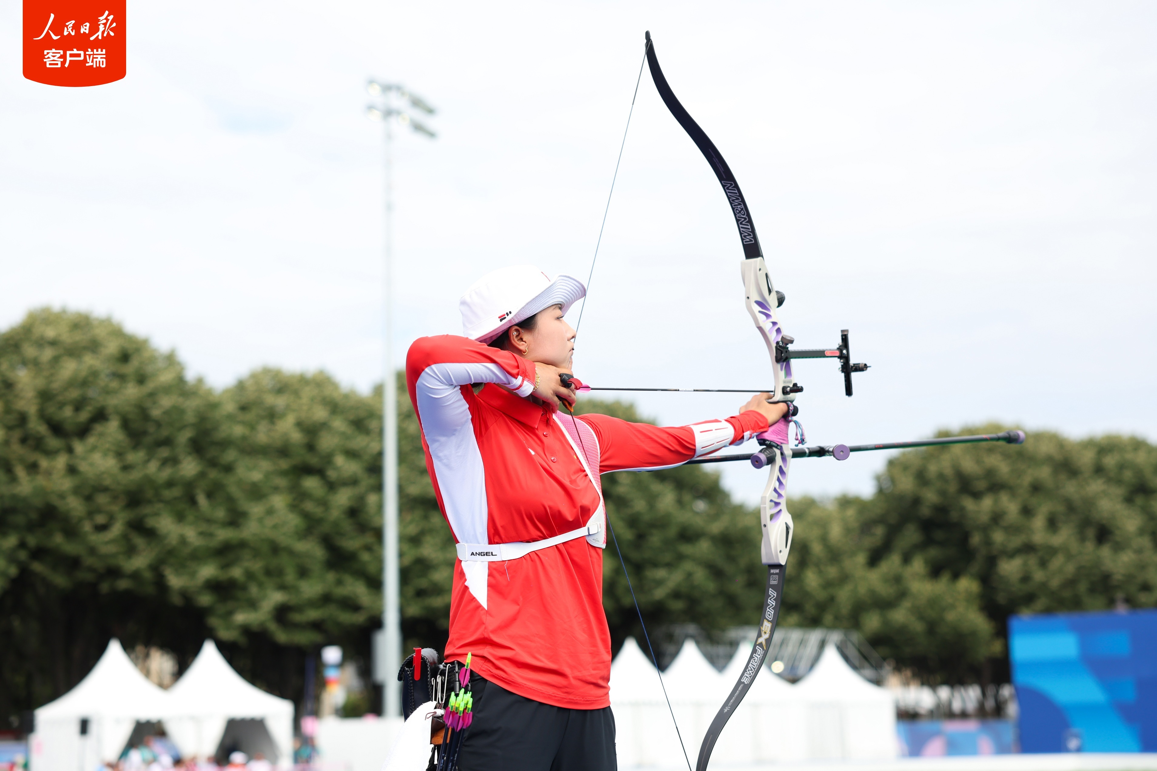 射箭个人排位赛开赛，中国代表团选手首亮相