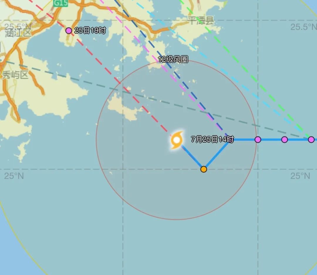 台风“格美”又拐弯了!登陆点可能在...... 台风“格美”又拐弯了!登陆点可能在......