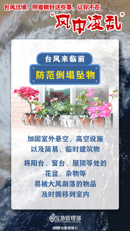 台风过境前后要做好这些准备 台风过境前后要做好这些准备