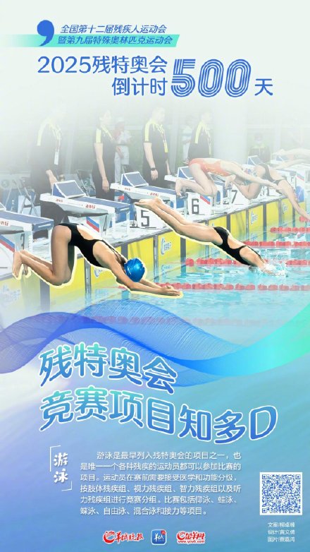 倒计时500天!2025残特奥会这些竞赛项目你了解吗? 倒计时500天!2025残特奥会这些竞赛项目你了解吗?