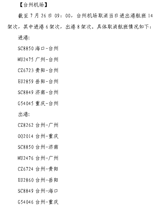 最新停飞信息公布！中到大雨、局部暴雨还要来！今明两天，浙江人做好准备