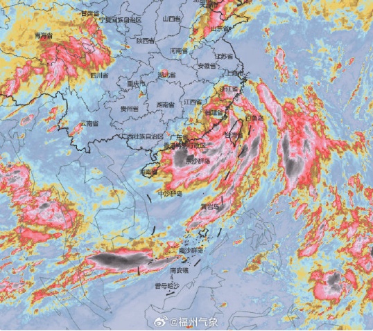 台风“格美”离榕！福州这些地方仍有强降雨！警惕！