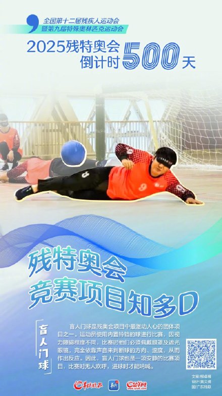 倒计时500天!2025残特奥会这些竞赛项目你了解吗? 倒计时500天!2025残特奥会这些竞赛项目你了解吗?
