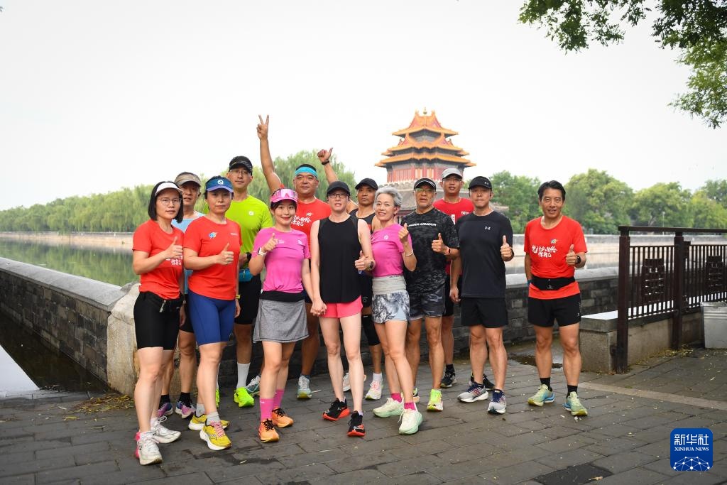 我与北京中轴线——北京中轴线上的跑者 我与北京中轴线——北京中轴线上的跑者