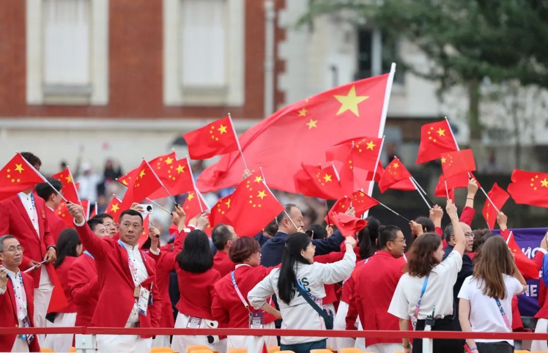 巴黎奥运会开幕！加油，中国健儿！