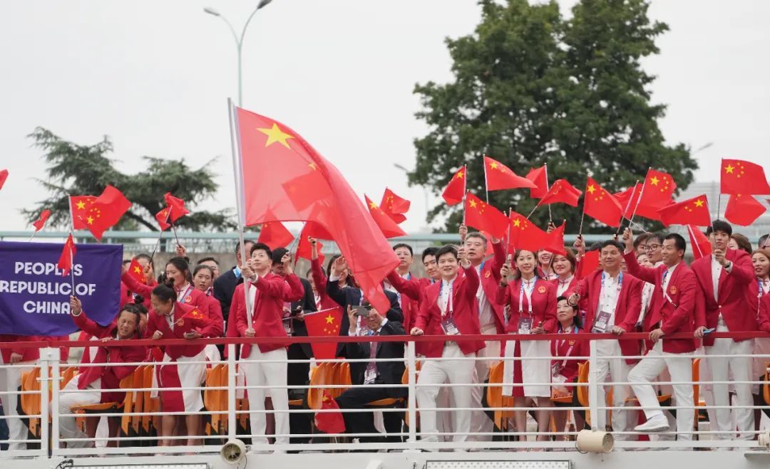 巴黎奥运会开幕！加油，中国健儿！